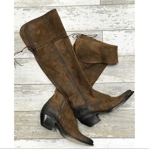 Frye over knee Sacha boot